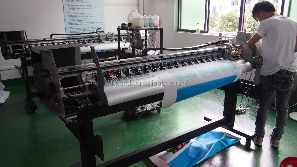 BOSSRON WT-1800G 1.7M Tarpaulin  Eco Solvent Printer , Sublimation printer for printing on Wall Paper ,Hot transfer paper