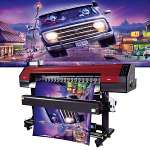 BOSSRON WT-1800G 1.7M Tarpaulin  Eco Solvent Printer , Sublimation printer for printing on Wall Paper ,Hot transfer paper