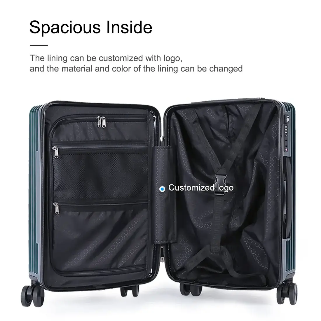 Top Fashion ABS Luggage  Lightweight Suitcase Sets Travel Luggage Sets with TSA Lock