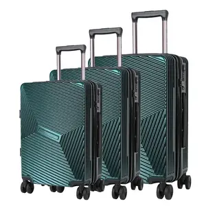 Top Fashion ABS Luggage  Lightweight Suitcase Sets Travel Luggage Sets with TSA Lock