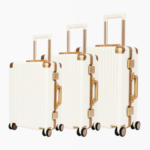 2023 High Quality Diplomat Trolley Case Luggage Set Small Suitcase for Short Long Travel