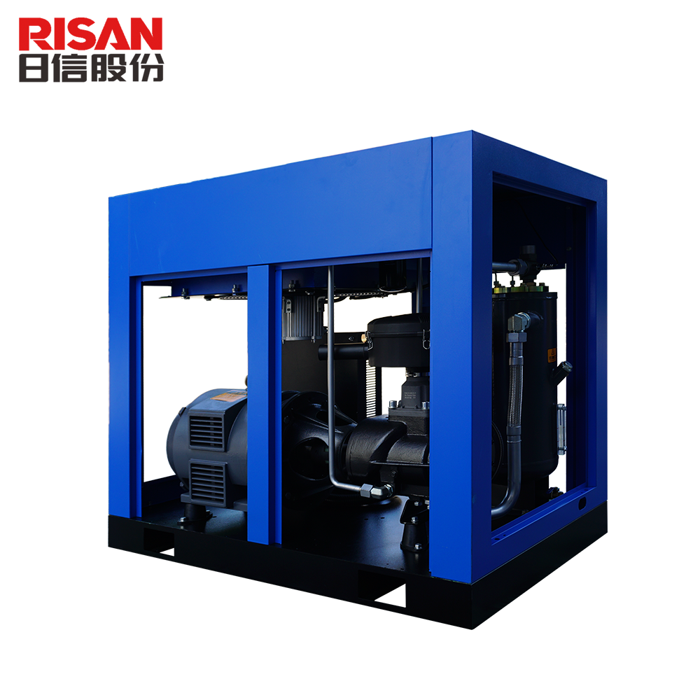 45kw 60hp oil injected industrial screw air compressor for sand blasting machine