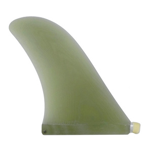 Fiberglass Surfboard Center Fin GFK Longboard Single Fin 11inch Fiberglass Surfboard Fins for SUP Board