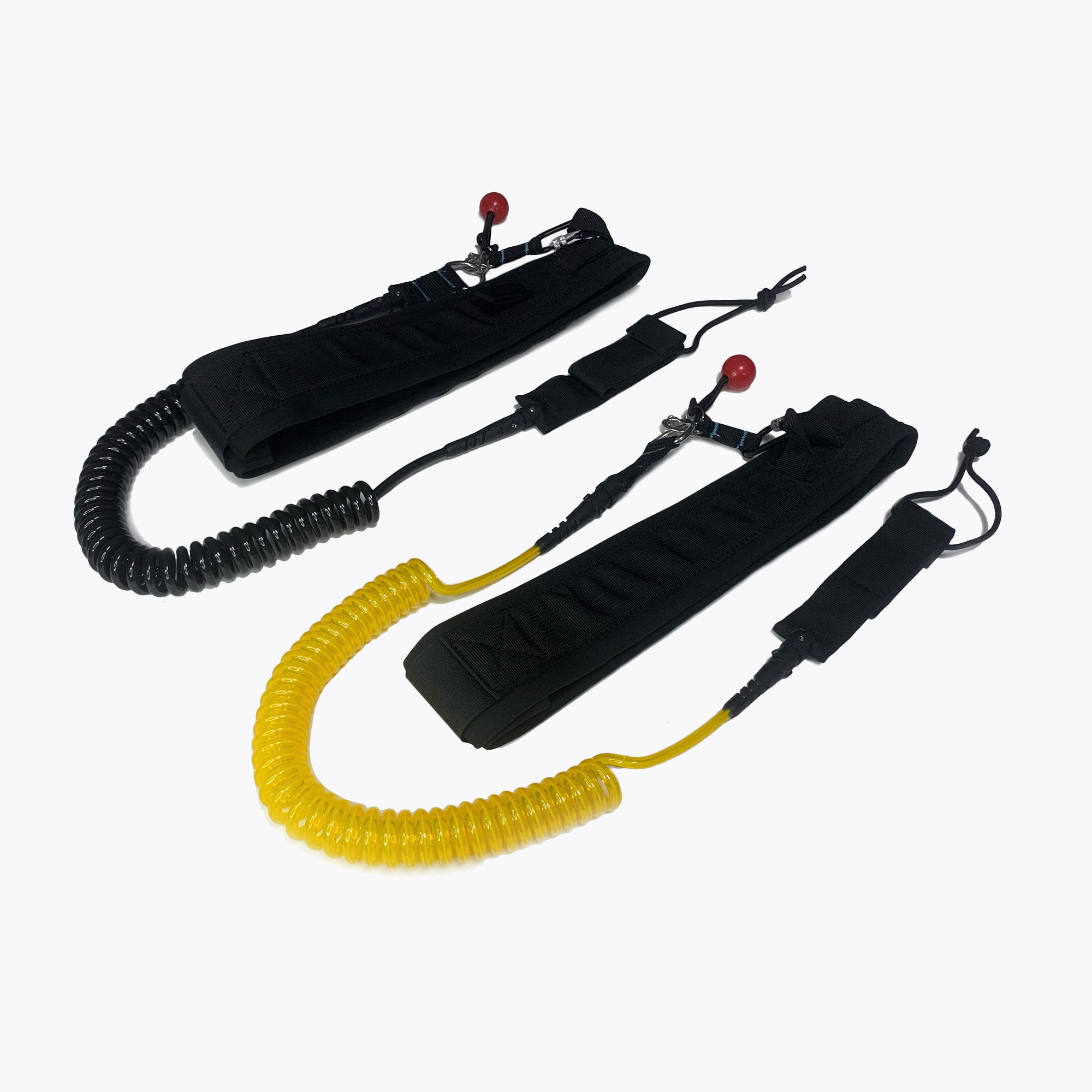 Coiled SUP Surfboard Leash Quick Release Waist Surf Leash Waist/Chest Strap Releasable SUP Leashes for River Surfers