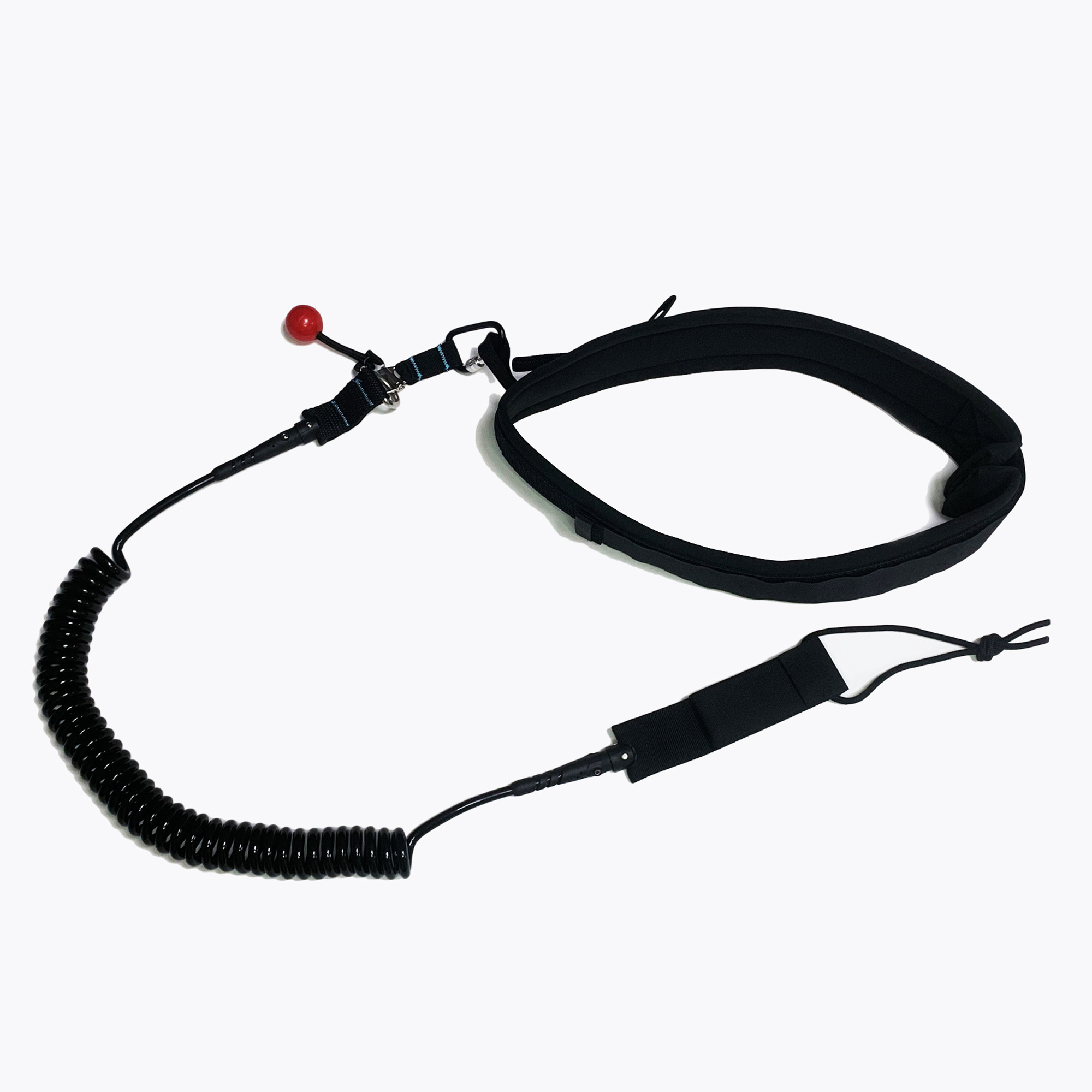 Coiled SUP Surfboard Leash Quick Release Waist Surf Leash Waist/Chest Strap Releasable SUP Leashes for River Surfers