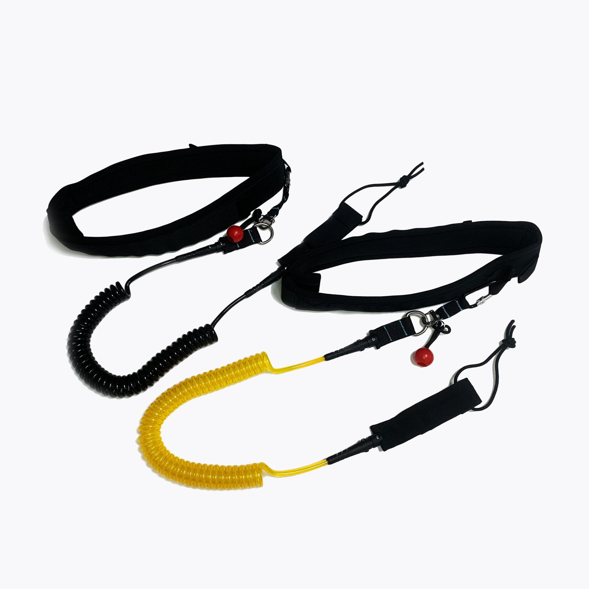 Coiled SUP Surfboard Leash Quick Release Waist Surf Leash Waist/Chest Strap Releasable SUP Leashes for River Surfers