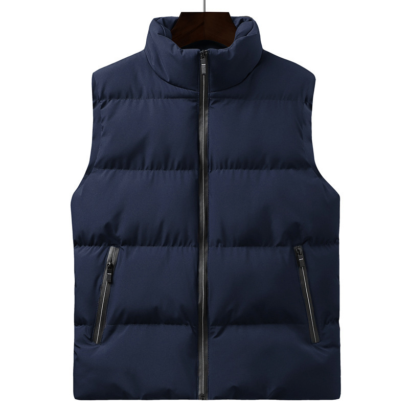 Wholesale Oem Winter Trend Waterproof Winter Clothes Jacket Cheap Waistcoats Men Safety Long Puffer Vest