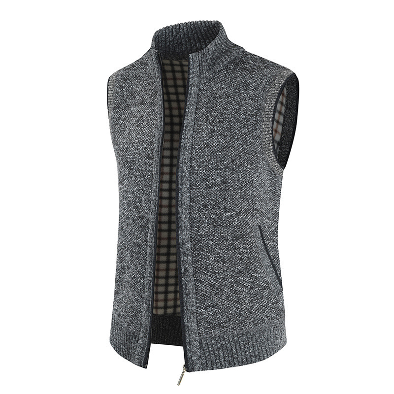 wholesale Oem Odm Zip Stand Collar Tank Top Sports Veste Zip Custom Waistcoat Pocket Warming Heated Mens Puffer Vest