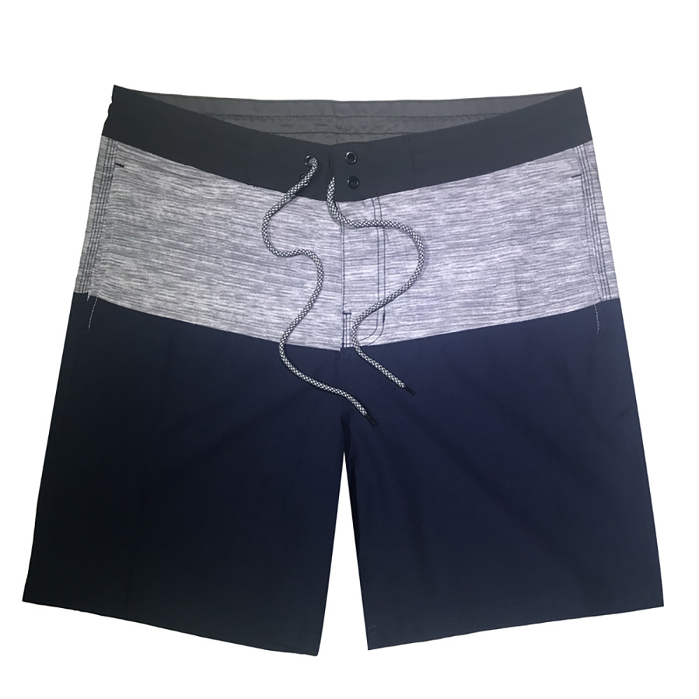 Fashion Oem Odm Loose Five Points Sports  Custom Logo Changing Color Swim Pants Fitness Printed Beach Shorts Quick Dry Swimwear