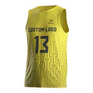 Custom Logo Printing Gym Team Bodybuilding Volleyball Vest Volleyball Uniforms Usa Volleyball-Jersey Men