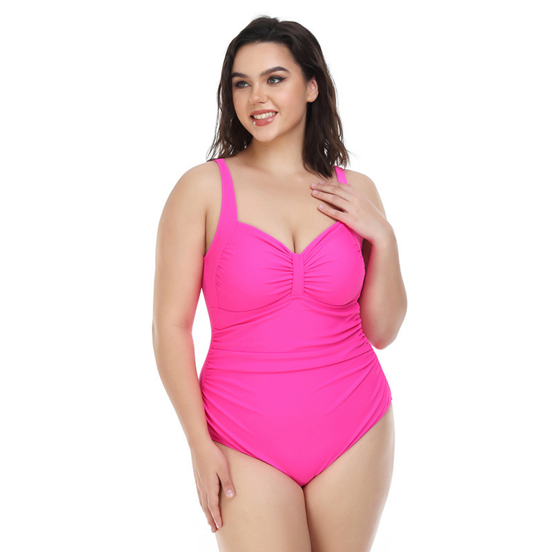 Wholesale Girl Sports Snorkeling Swimming One Piece Plus 4X Super Size Swimwear For Fat Women