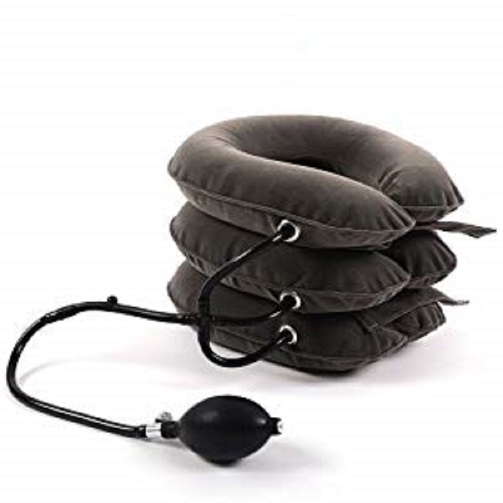 Custom 3 Layers Inflatable Air Neck Traction cervical neck traction device Relive Pain