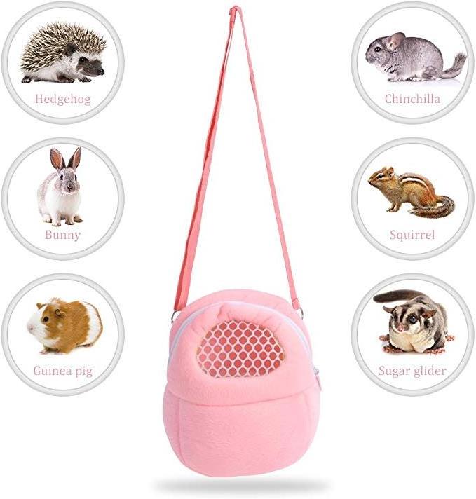 Pet Carrier Bag Hamster Portable Breathable Outgoing Bag Opp Bag OEM Pet Cages, Carriers & Houses Support MOQ Is 500 25-30days