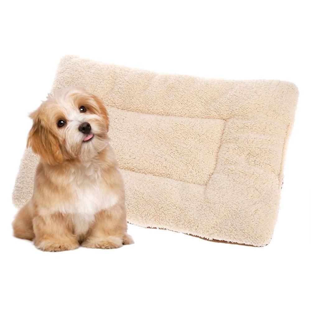 Dog Bed Crate Bed Pet Cushion Puppy Pet Kennel Crate Mat Pet Beds & Accessories Opp Bag 200 Soft Washable Reversible Fleece OEM