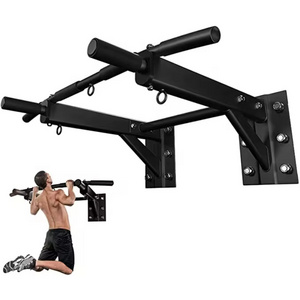 Factory Price Hot Sale Collapsible Wall Chin Up Bar Gym Horizontal Bar Wall Mounted Pull Up Bar