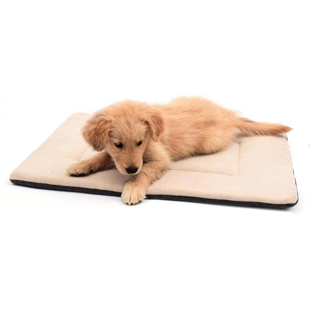 Dog Bed Crate Bed Pet Cushion Puppy Pet Kennel Crate Mat Pet Beds & Accessories Opp Bag 200 Soft Washable Reversible Fleece OEM