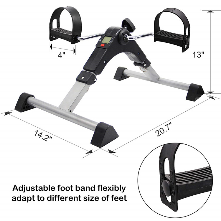 China Factory Custom Home Fitness Pedal Trainer mini exercise bike