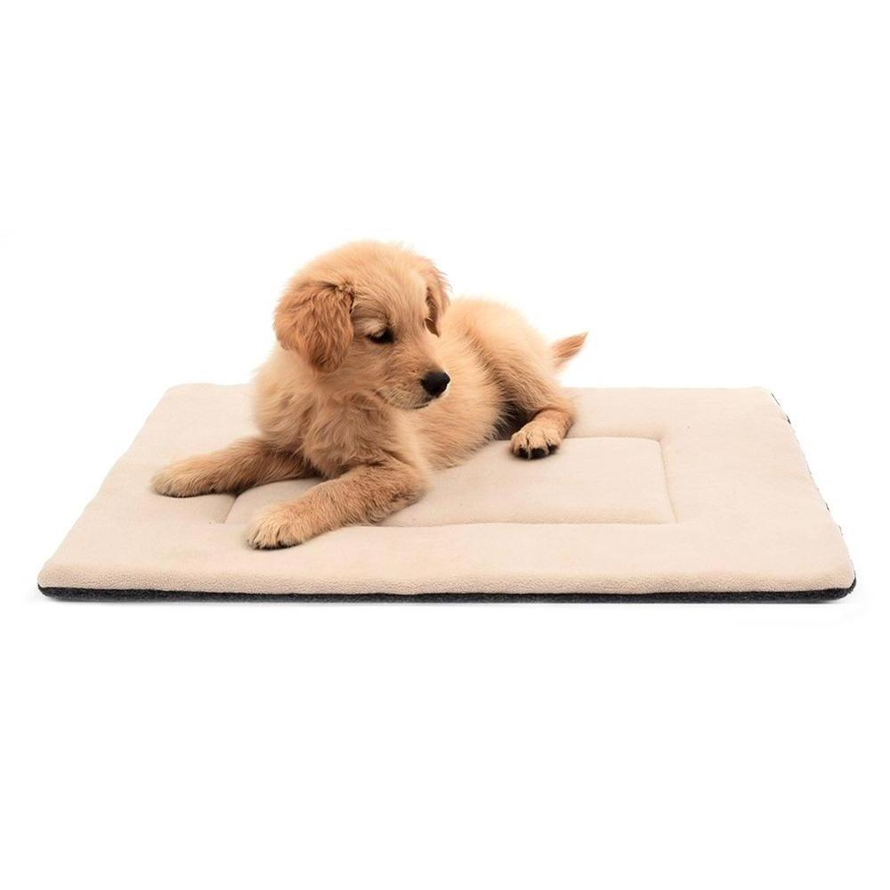 Dog Bed Crate Bed Pet Cushion Puppy Pet Kennel Crate Mat Pet Beds & Accessories Opp Bag 200 Soft Washable Reversible Fleece OEM