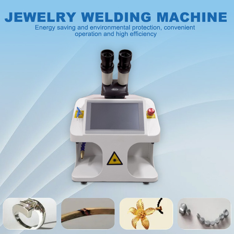 Jewelry Laser Welder 60W DIY YAG Gold Silver Platinum Jewelry Laser Spot Welding Soldering Repairing Machine