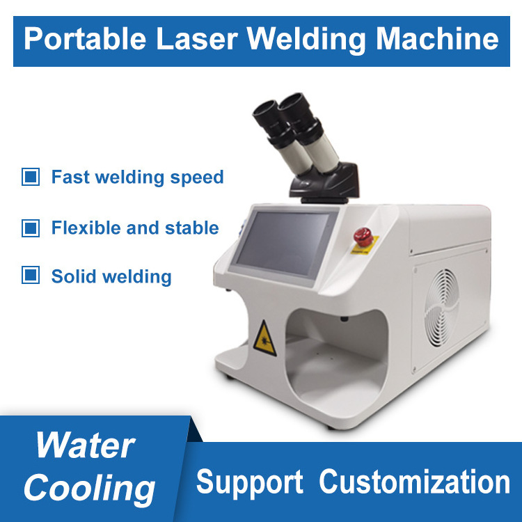 Jewelry Laser Welder 60W DIY YAG Gold Silver Platinum Jewelry Laser Spot Welding Soldering Repairing Machine