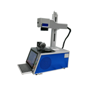 20W 30W 50W Laser Marking Machine Built-in Computer Mouse Fiber Marking Engraving Machine  Metal Laser Marker