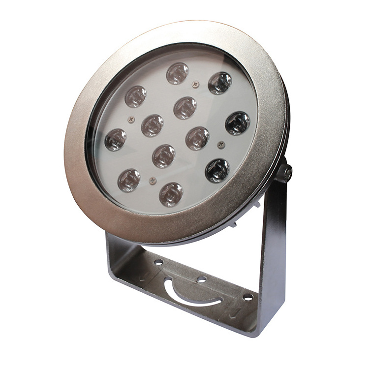 Led Pool Lights Under Water RGB IP68 SS316 IP68 Waterproof CE Rohs IP68 Single Color, RGB-DMX AC/DC 24V 175*230mm -20 - 45 12*3W