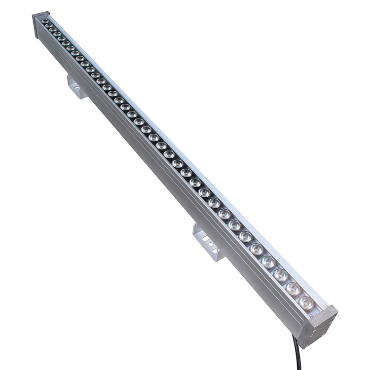 floor light outside IP65 waterproof DMX 12*4in1 rgbw led wall washer bar 1000mm  lighting