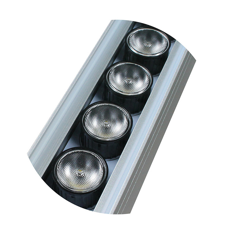 floor light outside IP65 waterproof DMX 12*4in1 rgbw led wall washer bar 1000mm  lighting