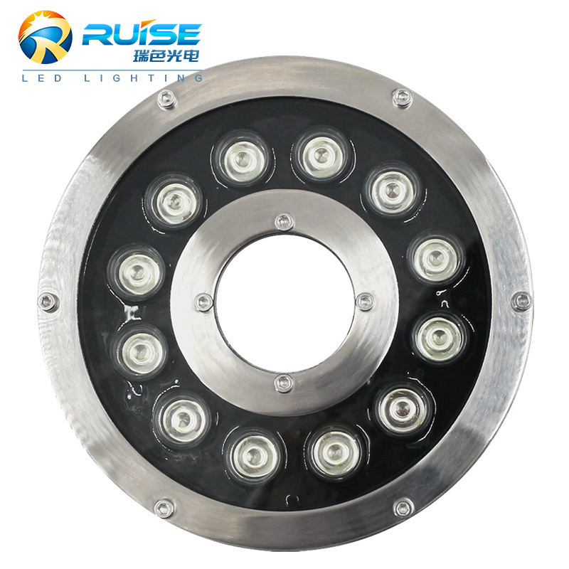 Aluminum IP68 Fountain Lamp DMX512 12W