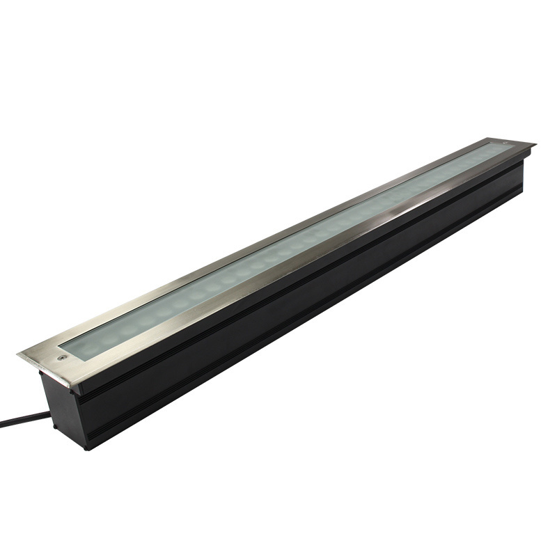 36W RGB IP67 Outdoor Recessed Inground LED Linear Underground Light