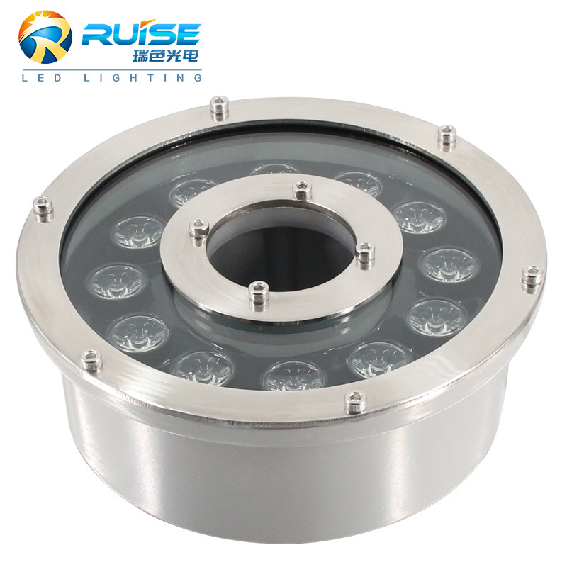 Aluminum IP68 Fountain Lamp DMX512 12W