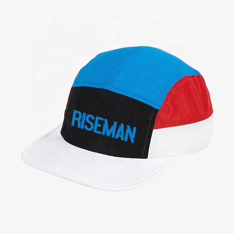 Riseman Custom 100% Polyester Running Baseball Sports Caps Breathable Baseball Cap