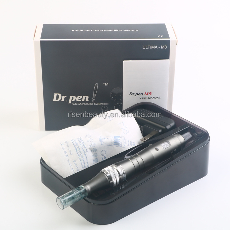 Dr derma M8 microneedling pen massage care too with nano needle cartridge