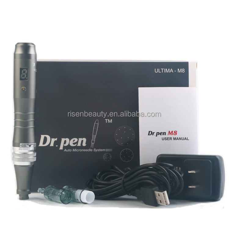 Dr derma M8 microneedling pen massage care too with nano needle cartridge