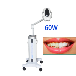 2022 portable Zoom 60w professional use for dental or salon tooth bleaching led laser light 12pcs lamp teeth whitening machine