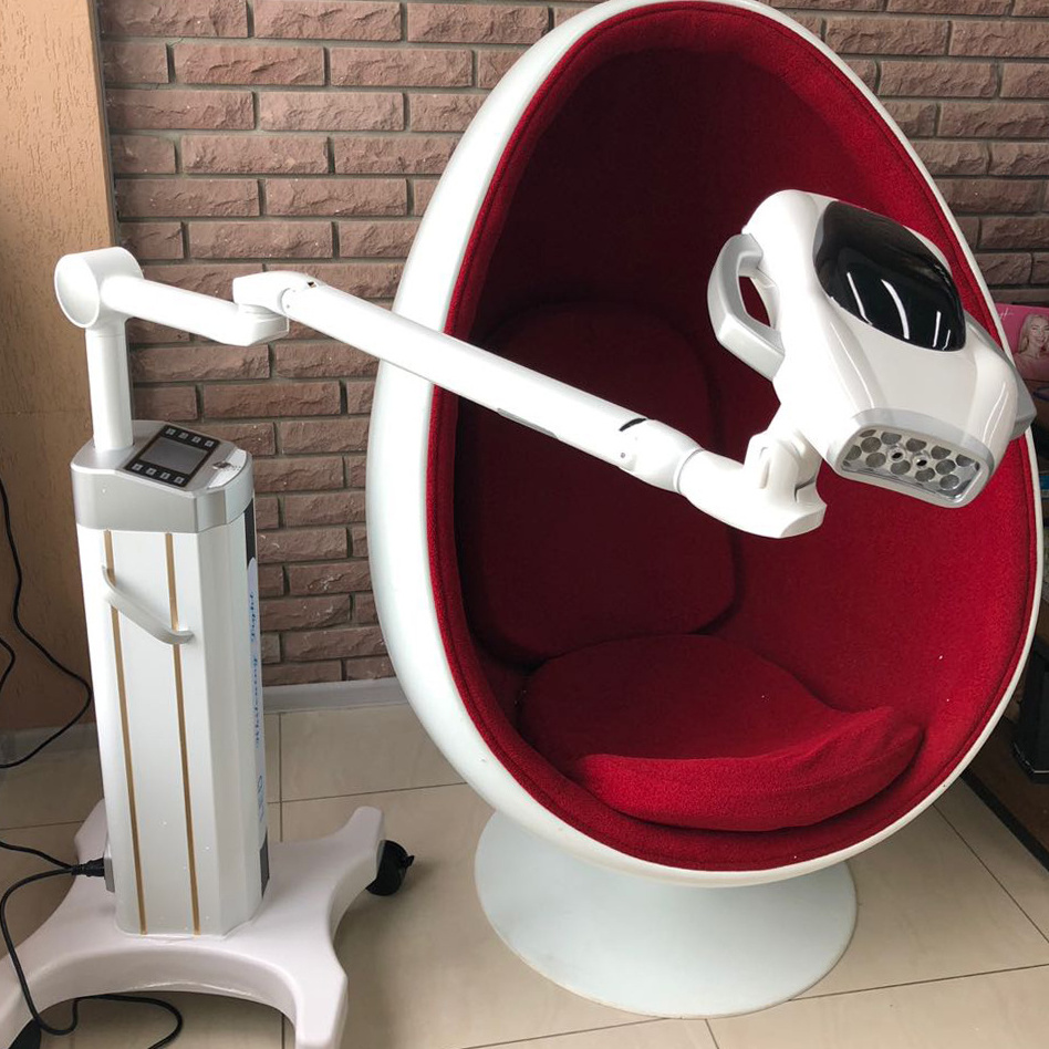 2022 portable Zoom 60w professional use for dental or salon tooth bleaching led laser light 12pcs lamp teeth whitening machine