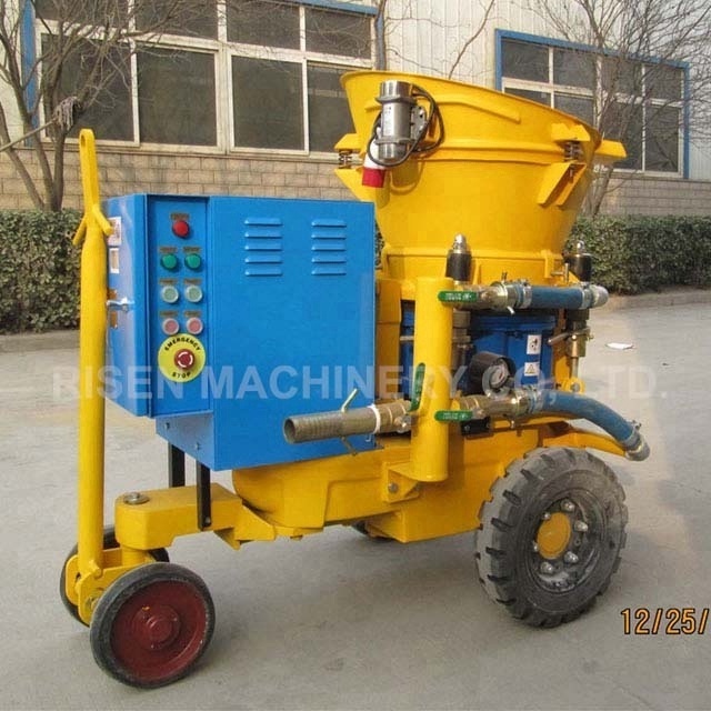 dry mix gunite machine - guniting machine 5m3/hour for dry and damp ready mix shotcreting