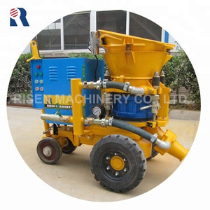 dry mix gunite machine - guniting machine 5m3/hour for dry and damp ready mix shotcreting