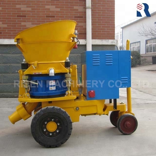 dry mix gunite machine - guniting machine 5m3/hour for dry and damp ready mix shotcreting