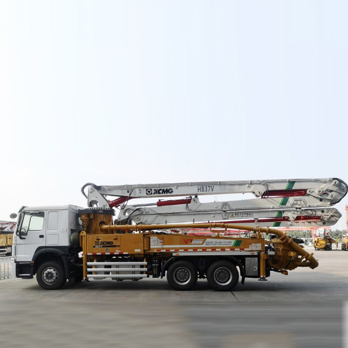 xcm-g 37m HB37V-2 truck mounted concrete boom pump for sale