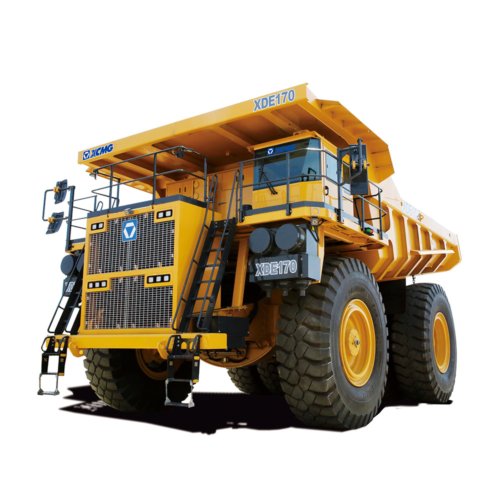 Chinese XCM G electric driver heavy duty coal mining dump truck XDE170 best price for sale