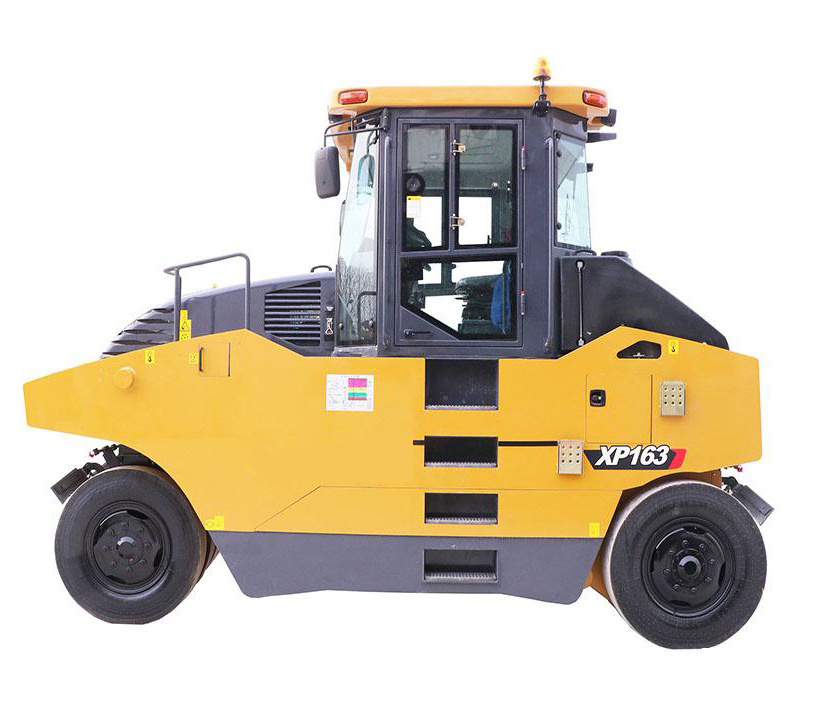 High performance 16 ton self-propelled static tire compactor road roller xp163 price for sale