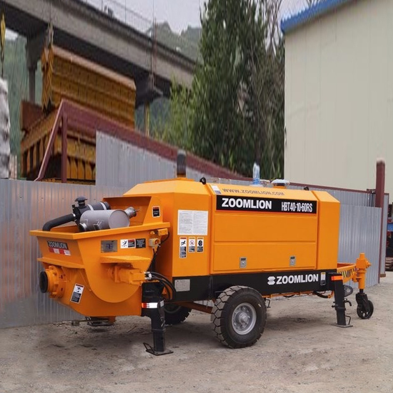 Zoomlion 49/26 m3/h Trailer Concrete Pump HBT60.13.90SU for sale