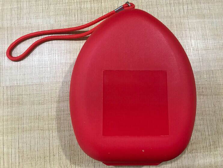 Emergency Shield Medical One Way Valve CPR Disposable Valves Hard Box Disposable CPR Mask Device For Dummy Training