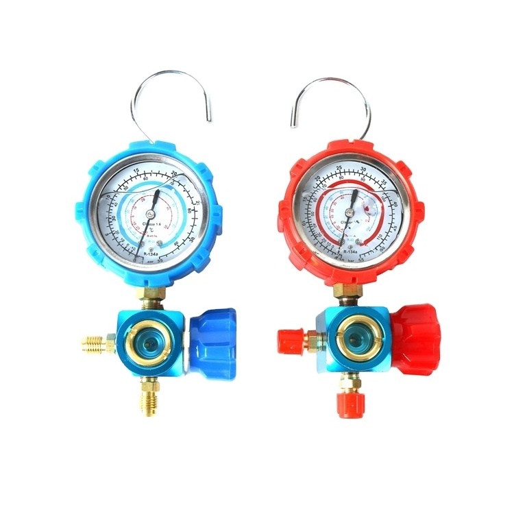 Refrigeration parts Single pressure Gauge CT-466 r22 r134a Manifold single gauge