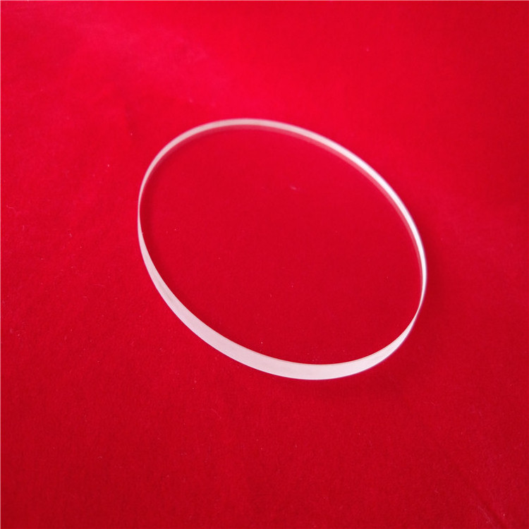 Optical JGS1 Silica Glass Sheet UV Polishing Quartz Disc