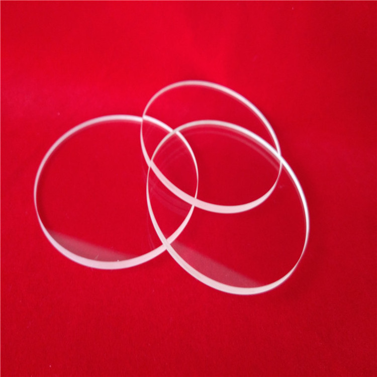 Optical JGS1 Silica Glass Sheet UV Polishing Quartz Disc