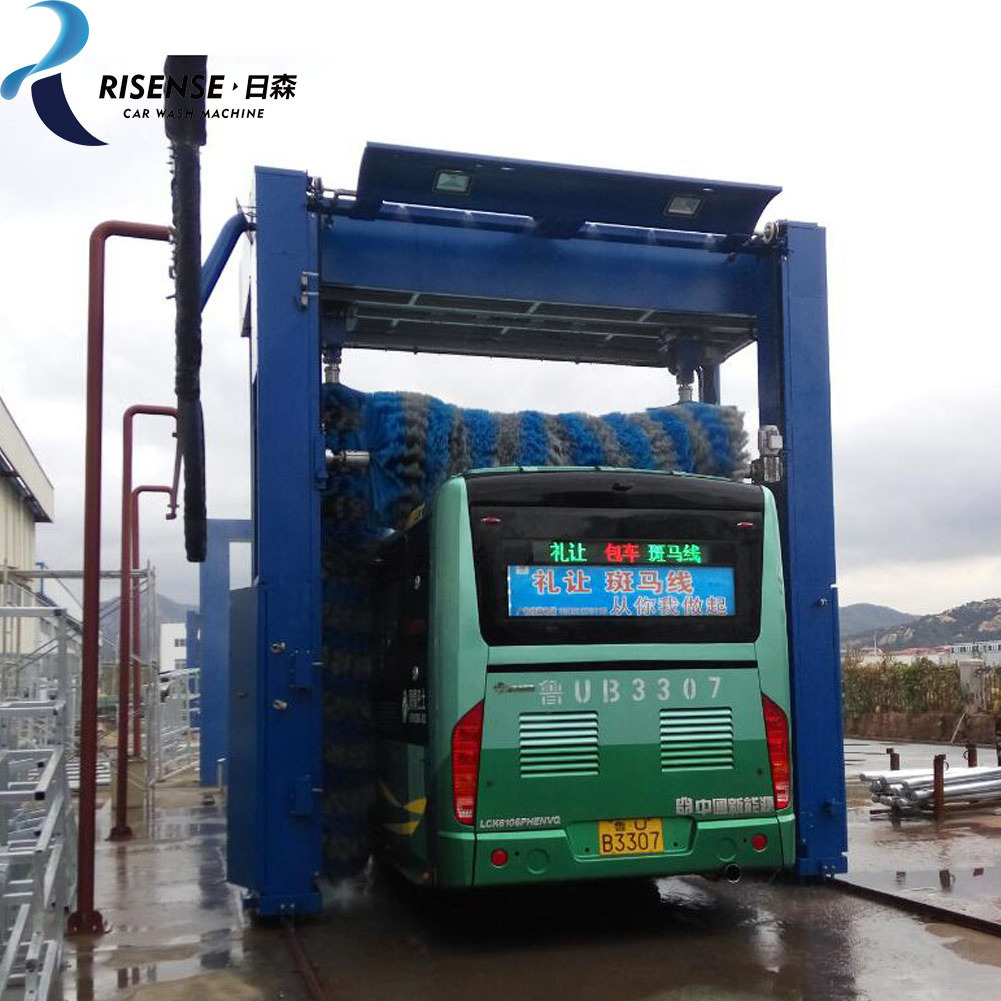 Automatic truck wash machine, CB730 bus wash with three brushes