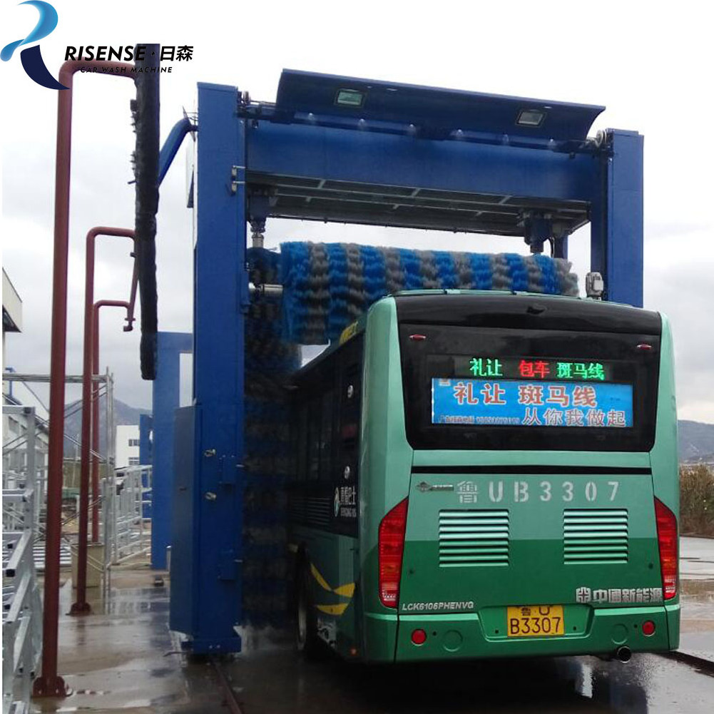 Automatic truck wash machine, CB730 bus wash with three brushes