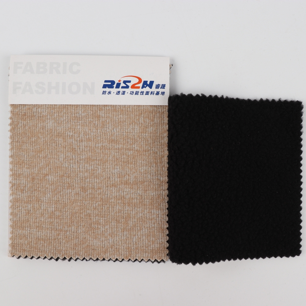 Wool fabric imitation lamb wool Softshell Fabric for Jacket coat shirt outdoor windproof fashion